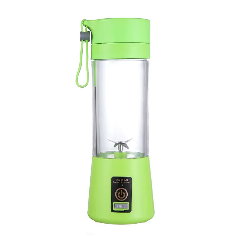 380Ml Portable Juice Mixer Mini Electric Juicer USB Rechargeable Smoothie Smoothie Shake Mixer Outdoor Picnic Portable Juicer