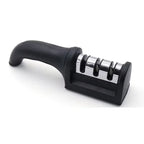 3-Segment Knife Sharpener Knife Sharpeners for Kitchen Knives Stainless Steel Three-Purpose Sharpening Stone for Kitchen Tools