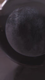 Lámpara de Esfera de Cristal 3D - Edición Lunar